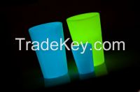 Glow in the dark plastic cup (not disposable) 100% Made in Italy