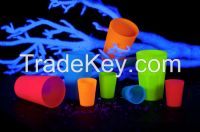 35Cl Fluo PP cocktail glass