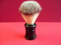 Synthetic fibre shaving brush