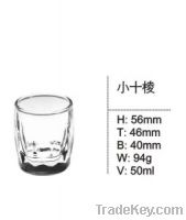 Engraved Glass Cup, Glass KB-HN076