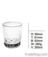 New Decorative Soft Drinking Glass Cup KB-HN0358