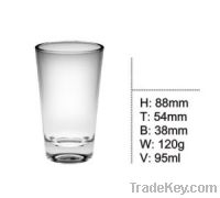 Clear Glass Tumbler & Water Cup & TablewareKB-HN041