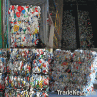 Sell BALED MIXED COLOR HDPE BALED PLASTIC SCRAP