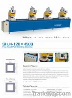 SHJ4-120x4500 FOUR HEAD PVC WELDING MACHINE
