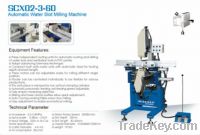 SCX-02-3-60 Three Head Automatic water slot milling machine