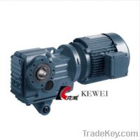 Sell WK Series curved-tooth bevel gear speed reduction motor