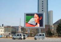 Sell display screen, outdoor