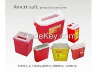 sharp  box/sharp safety box/syringe safety box/sharp box/sharps collector/sharp container
