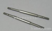 Sell NC custom stainless steel cylindrical shaft, with 1MM hole, M3 thread
