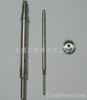 Sell Custom CNC machining stainless steel shaft, with thread , slots,