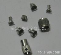 Sell CNC custom turned and knurled insert nuts, can small orders