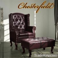 Chesterfield sofa chairs lounge low cost office leather