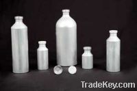 Aluminium Bottle with Screw Plug  and  Aluminium tear off seals