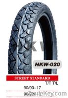 Sell motorcycle tyre 90/90-18, 90/90-17, tubeless