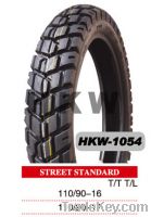 Sell motorcycle tyre, 110/90-16 tyre, off-road tyre, tubeless tyre