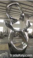 Sell custom made large scale stainless steel sculpture