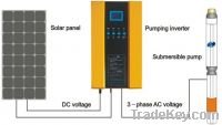 Sell  3 Phase solar water pum inverter system