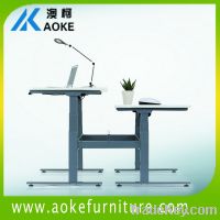 Sell ergonomic height adjutsable double table