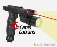 Sell Grip flashlight w/ red laser and tracking