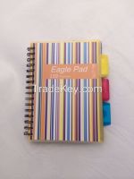 eco-friendly PP printed sheet cover for notebooks