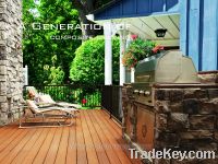 Sell composite decking manufacturered in China- fade resistant