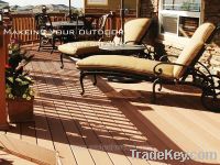 Sell friendly Terrace decking, wpc decking, composite decking