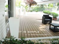Sell nature wood surface wpc deck, composite decking in china