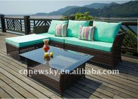 Sell Garden wicker furniture outdoor sofa set
