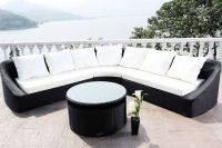 Sell PE rattan sofa set furniture outdoor