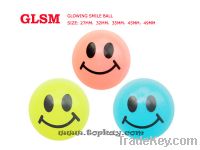 Sell glowing smile face bouncing ball