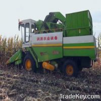 Sell corn cob harvester machine with peeling device