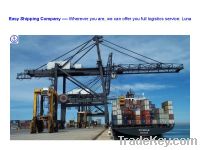 Consolidate container shipping service