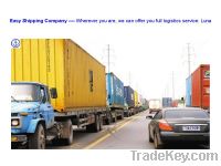 Container trucking service from China inland