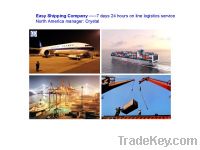 Sell 24 Hours 7days on line logistic service