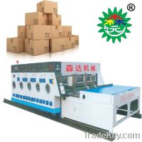 Sell corrugated box printer slotter machinery
