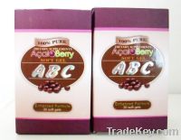 Sell ABC acai berry soft gel for weight reduce