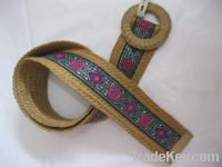 Sell nice straw woven belts