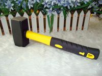 Stoning hammer with plastic coated handle