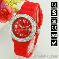 hot sell  silicone watch , relojes silicone watch 2013
