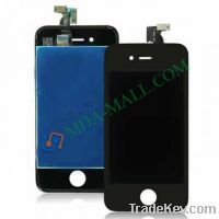 Sell for  iphone4/4s lcd screen assembly(waterproof front glass)