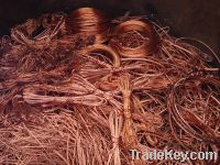 Sell 99.9% Copper wire scrap