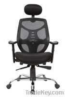 Sell Black Mesh Fabric Adjustable Swivel Executive Office Chair with P