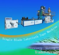 Sell Single blade labyrinth type drip irrigation tape making machine