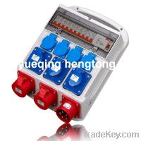 Sell industrial socket outlet with RCD reffer container plug socket