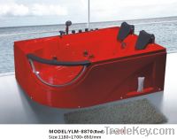 Sell Massage Bathtub for Couple in Red ABS