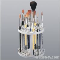 acrylic brushes display