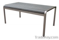 Sell Aluminum long dining table for outdoor use