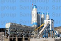 Sell concrete mixing plant HZS60