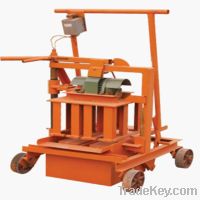 Sell QT40-3C moving block brick machine