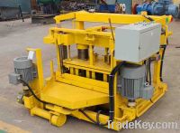 Sell QT40-3 moving block brick machine